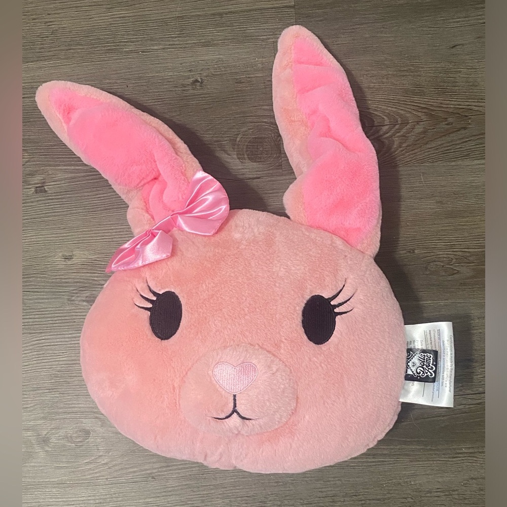 Dolls Kill Pink Bunny Pillow